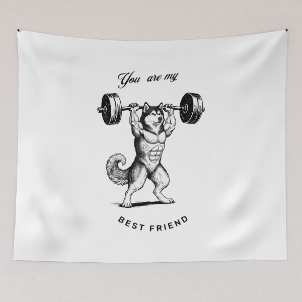 Item preview, Pulling Dog T-Shirt designed and sold by CoolContent Factory.