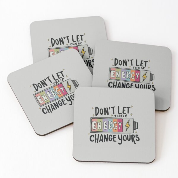 Item preview, Don't Let Their Energy Change Your – Motivational Quote Design designed and sold by Lineesh Kumar.