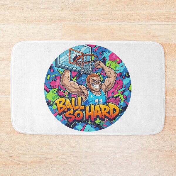 Item preview, BALL SO HARD – Hustle Sports Motivation Quote designed and sold by YounexxART.