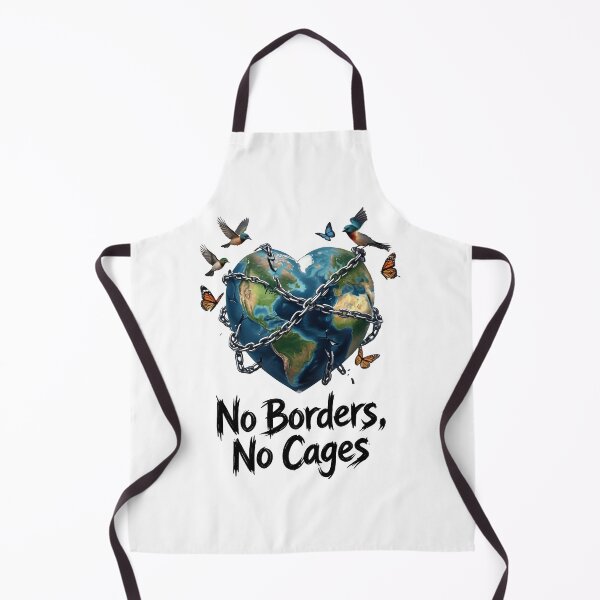 Item preview, No Borders, No Cages designed and sold by Uglyandcute.