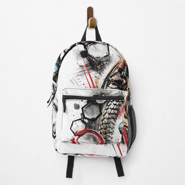 Item preview, Mountain Bike Action Art – Abstract MTB Rider Illustration designed and sold by Fextreme.