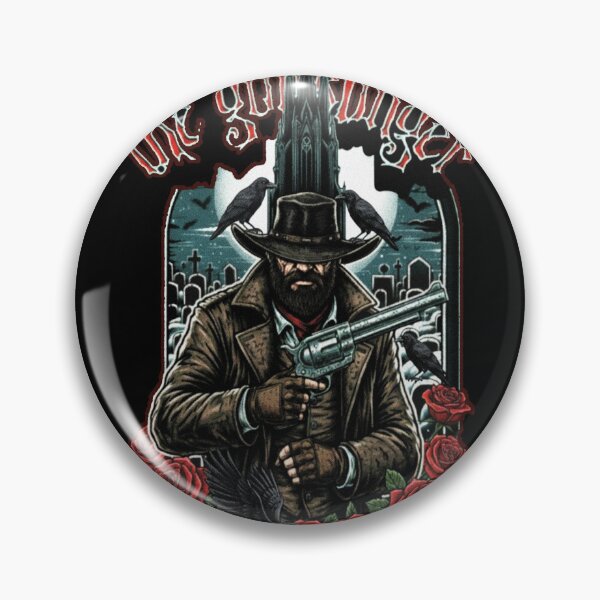 Item preview, THE dark   gunslinger with crows designed and sold by lucas bubbles.