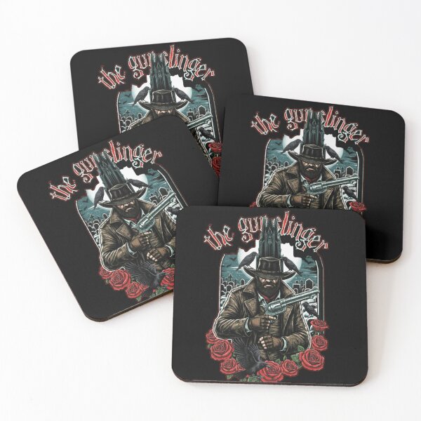 Item preview, THE dark   gunslinger with crows designed and sold by lucas bubbles.