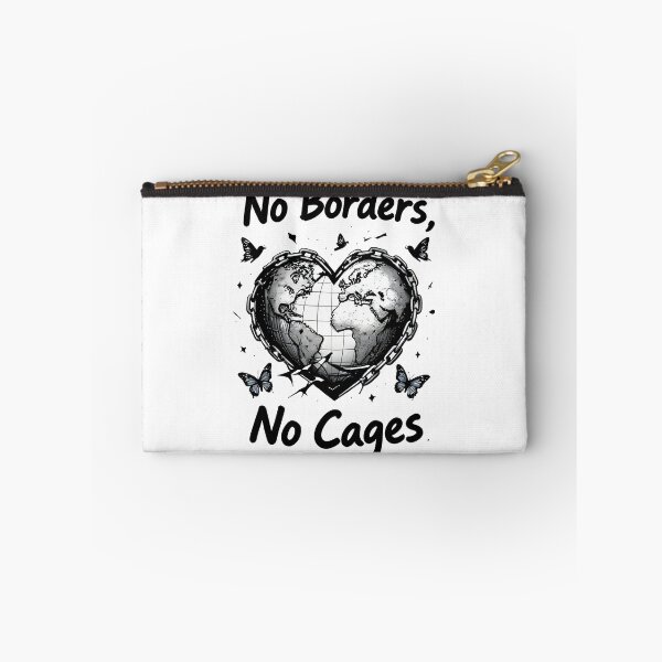 Item preview, No Borders, No Cages designed and sold by Uglyandcute.