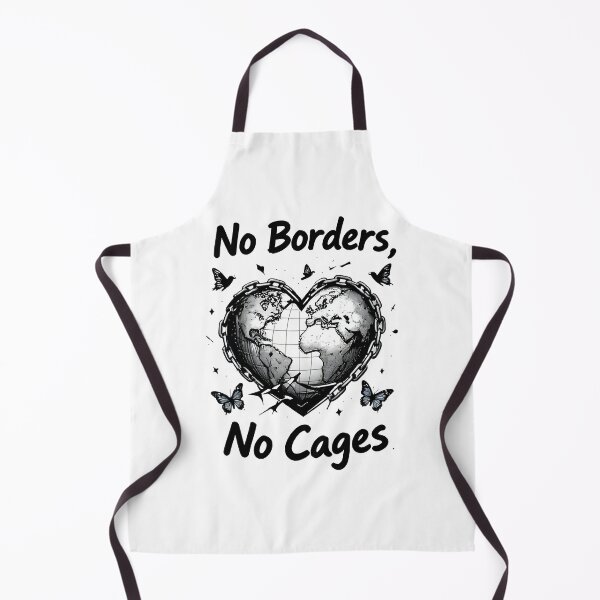 Item preview, No Borders, No Cages designed and sold by Uglyandcute.