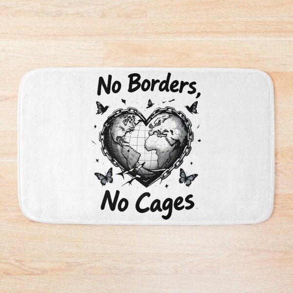 Item preview, No Borders, No Cages designed and sold by Uglyandcute.