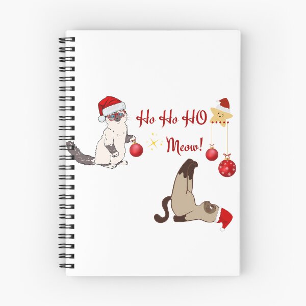 Item preview, Funny Christmas Cat - Ho Ho Ho Meow designed and sold by Sisy04.