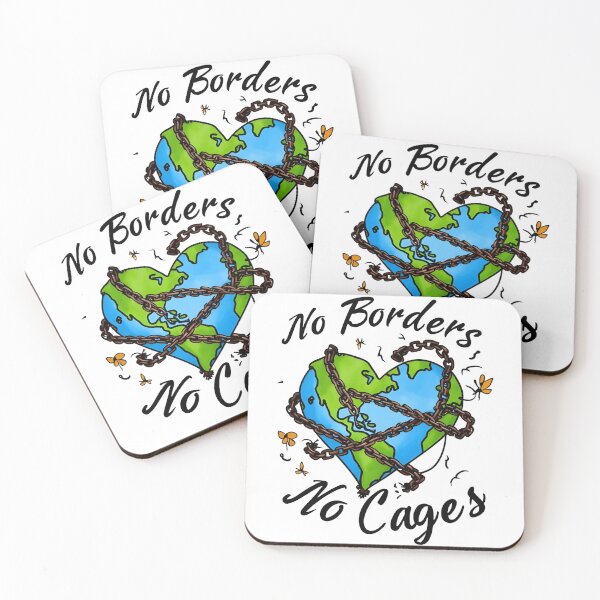Item preview, No Borders, No Cages designed and sold by Uglyandcute.