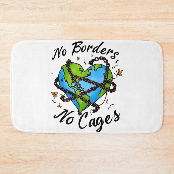 Item preview, No Borders, No Cages designed and sold by Uglyandcute.