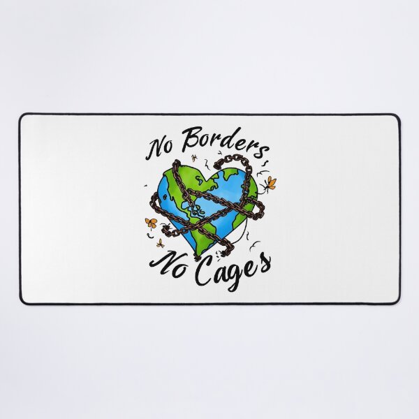 Item preview, No Borders, No Cages designed and sold by Uglyandcute.