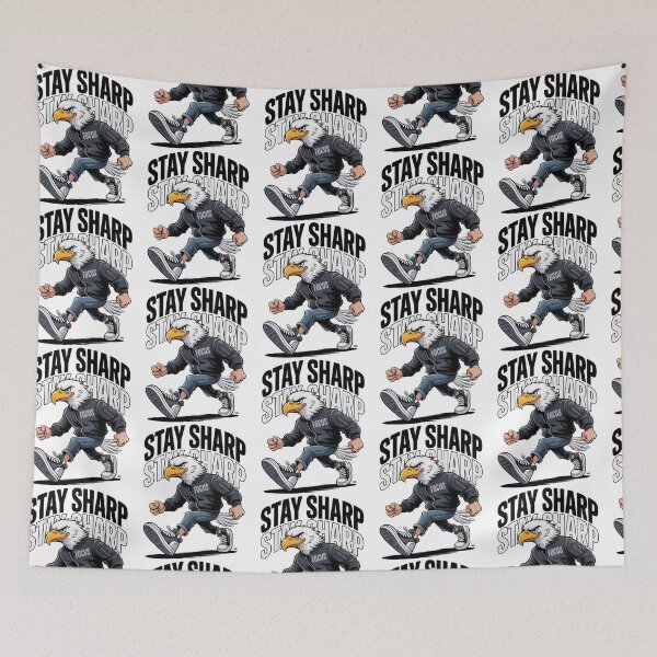 Item preview, Stay Sharp – Focused Eagle Street Attitude designed and sold by Taans-Creation.
