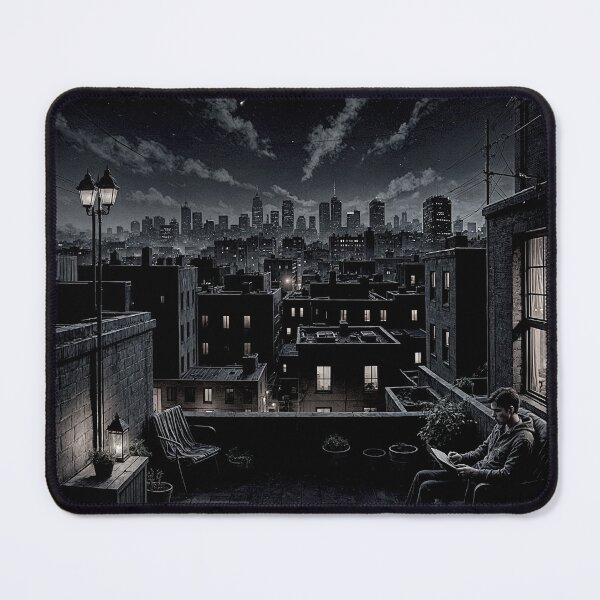 Item preview, Urban Serenity Through the Window black and white#5 designed and sold by Helios Be. Lavsh.