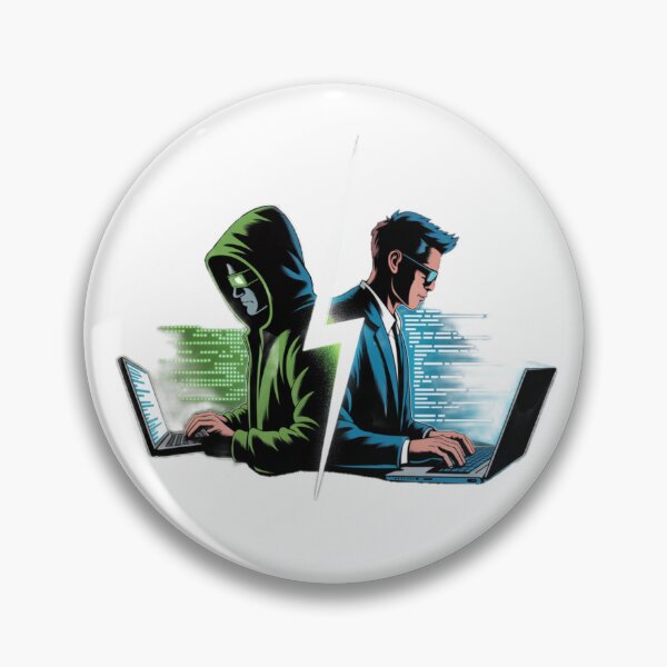 Item preview, Hacker vs developer  designed and sold by Creativeboysz.