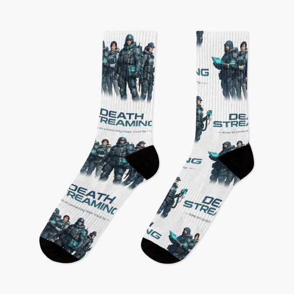 Item preview, Death Streaming – Futuristic Courier Squad Sci-Fi Connection Art designed and sold by Graphic Therapist.