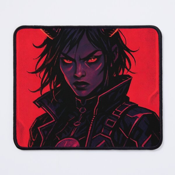 Item preview, Cyberpunk demon girl designed and sold by RESToRAPTOR.