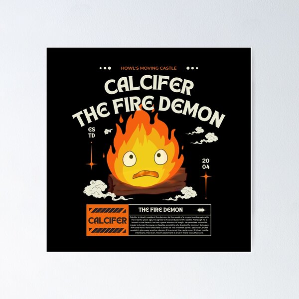 Item preview, The Fire Demon designed and sold by justsarah-jpg.