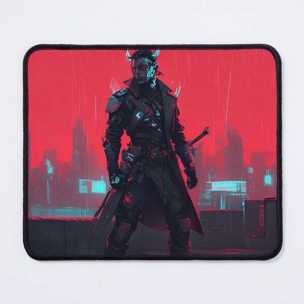Item preview, Cyberpunk demon hunter designed and sold by RESToRAPTOR.