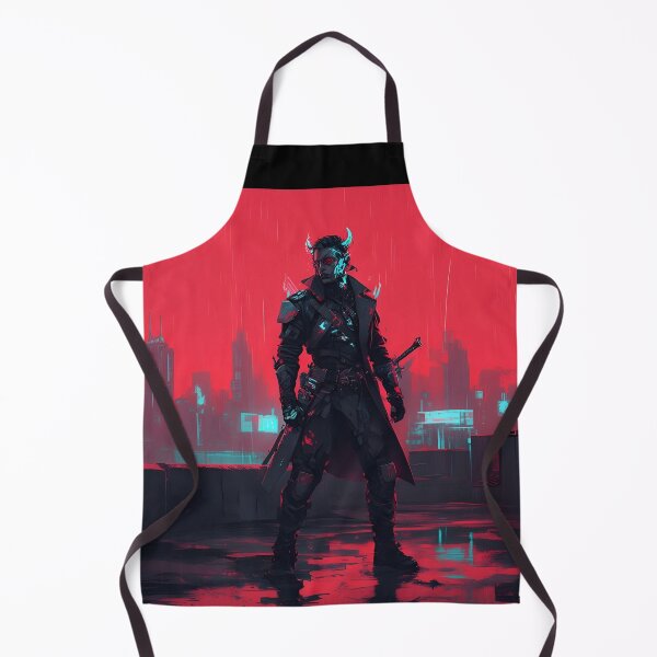 Item preview, Cyberpunk demon hunter designed and sold by RESToRAPTOR.