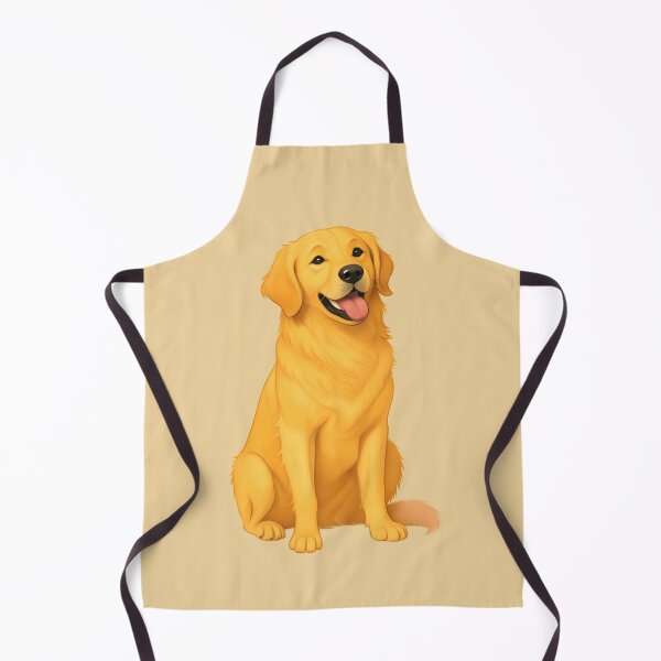 Item preview, Golden Retriever Happy Dog Sitting designed and sold by snoutabout.