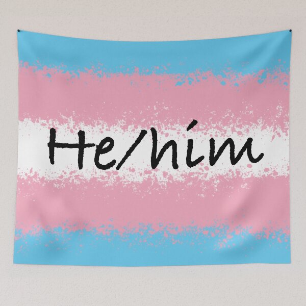 Item preview, Trans flag designed and sold by ChloeNoa.