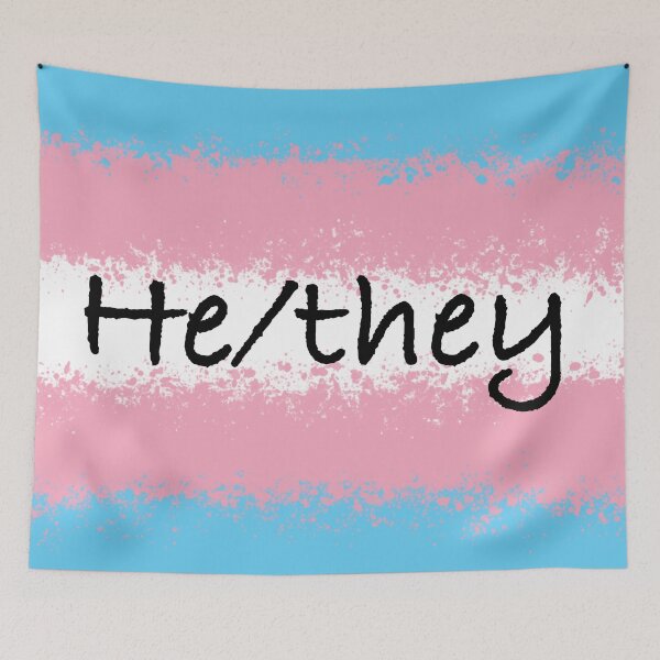 Item preview, Trans flag designed and sold by ChloeNoa.