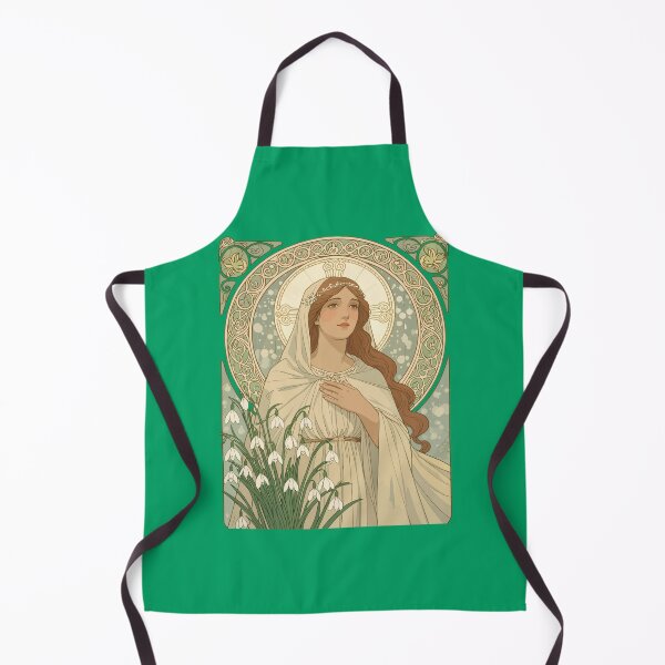 Item preview, St Brigid And Snowdrops A Contemplative Quiet designed and sold by taiche.