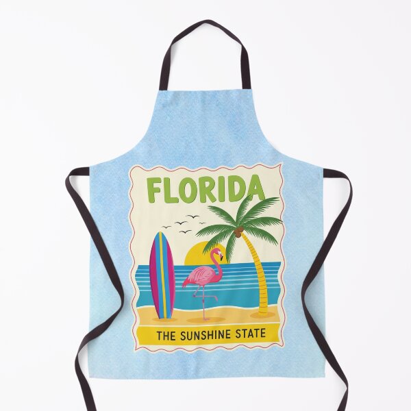 Item preview, Florida the Sunshine State with Flamingo designed and sold by MysticOzzy.
