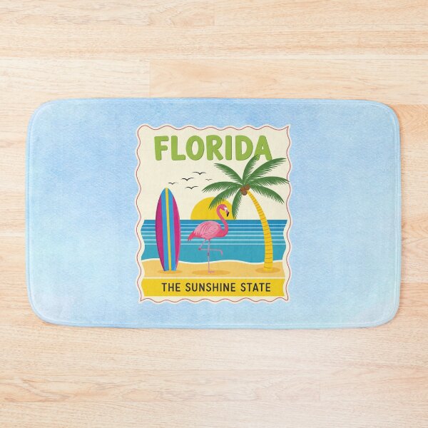 Item preview, Florida the Sunshine State with Flamingo designed and sold by MysticOzzy.