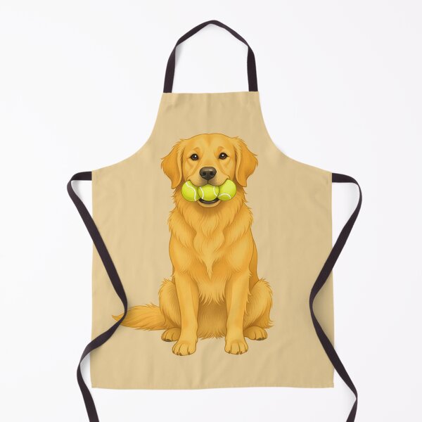 Item preview, Golden Retriever Ready For A Game Of Fetch The Ball designed and sold by snoutabout.