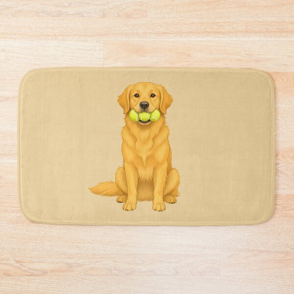 Item preview, Golden Retriever Ready For A Game Of Fetch The Ball designed and sold by snoutabout.