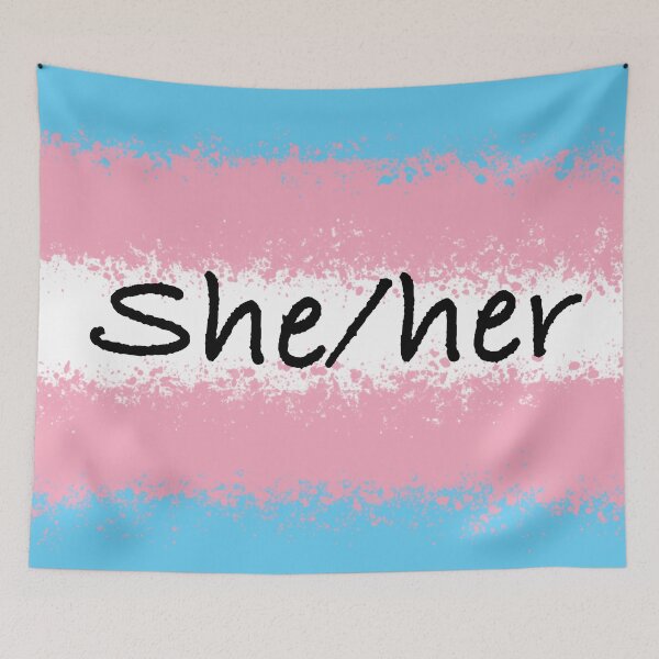 Item preview, Trans flag designed and sold by ChloeNoa.