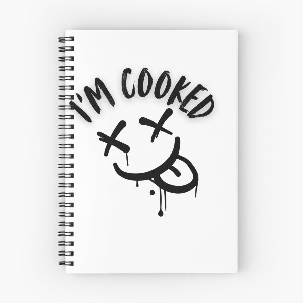 Item preview, I’m Cooked – Funny Meme Quote Logo designed and sold by NovaFable12.