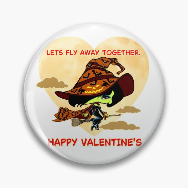 Item preview, Cute Witch valentine 2 designed and sold by 3-Beans-Art.
