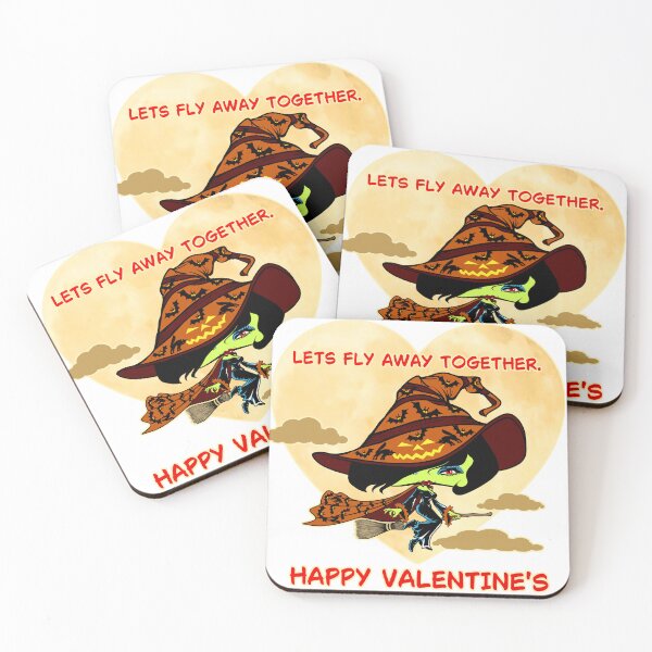 Item preview, Cute Witch valentine 2 designed and sold by 3-Beans-Art.