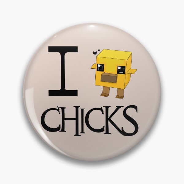 Item preview, Minecraft Chick Lover  designed and sold by LittleRockArt.