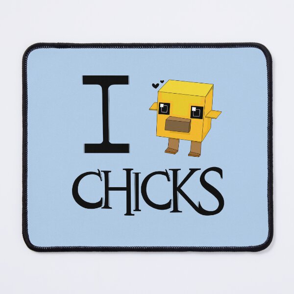 Item preview, Minecraft Chick Lover  designed and sold by LittleRockArt.