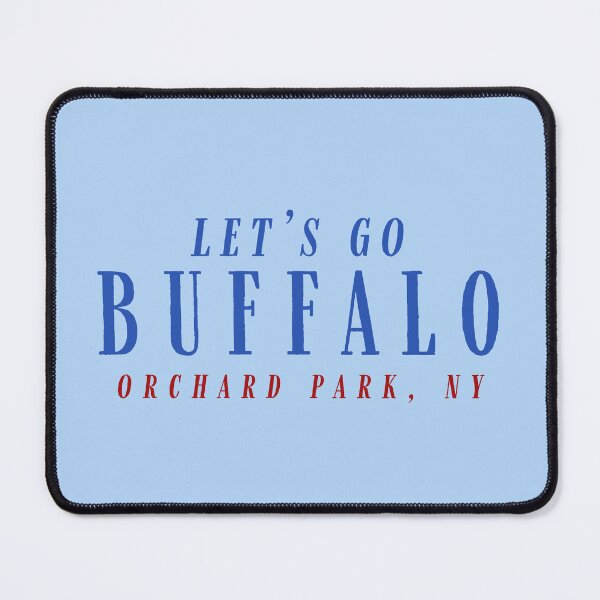 Item preview, Let's Go Buffalo Bills in Orchard Park - Serif designed and sold by YonderAndBeyond.