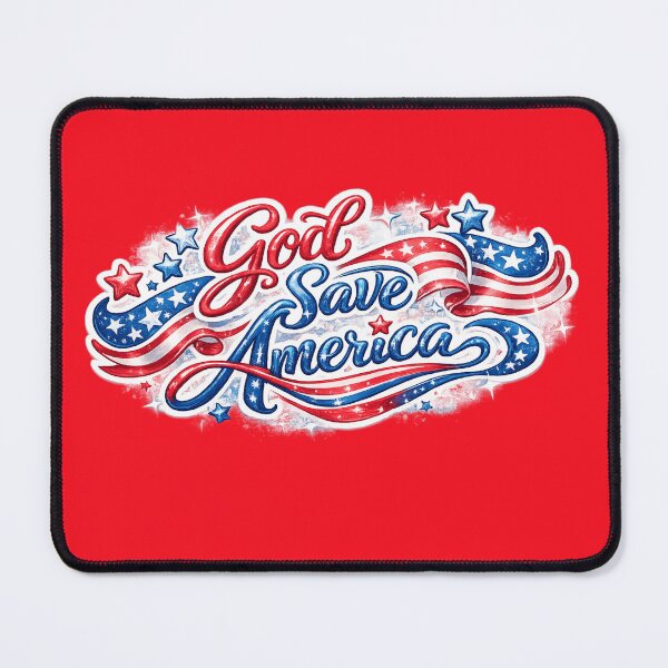 Item preview, God save America  designed and sold by Roxburylane.