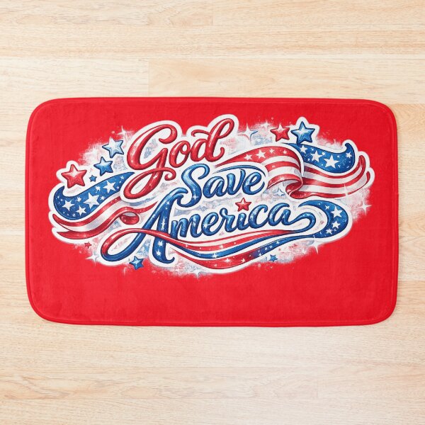 Item preview, God save America  designed and sold by Roxburylane.