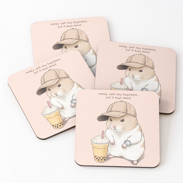 Item preview, Money Can’t Buy Happiness, But It Buys Boba designed and sold by Peach Frog.