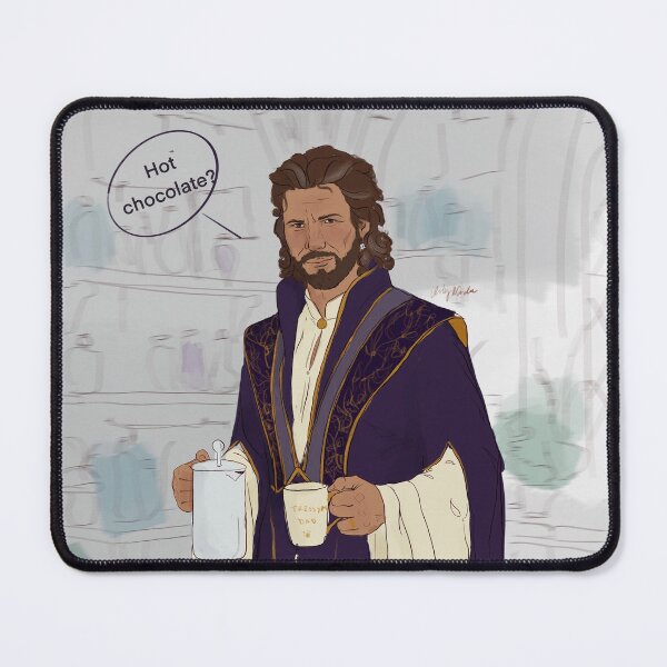 Item preview, Cozy Gale with hot chocolate  designed and sold by artsywarden.