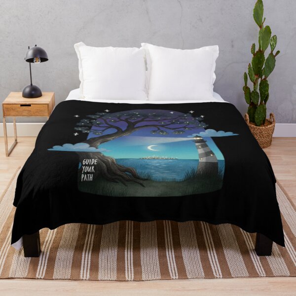 Item preview, Guide Your Path Lighthouse Moonlight Aesthetic designed and sold by spotia.