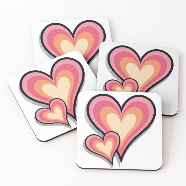 Item preview, Abstract Sensory Valentine with Double Hearts  designed and sold by DualEnergy.
