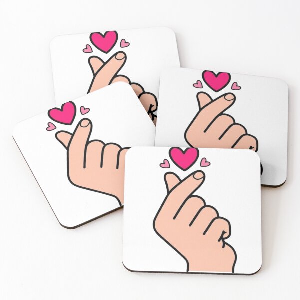 Item preview, Cute Korean Finger Heart designed and sold by xMErCUrY03x.