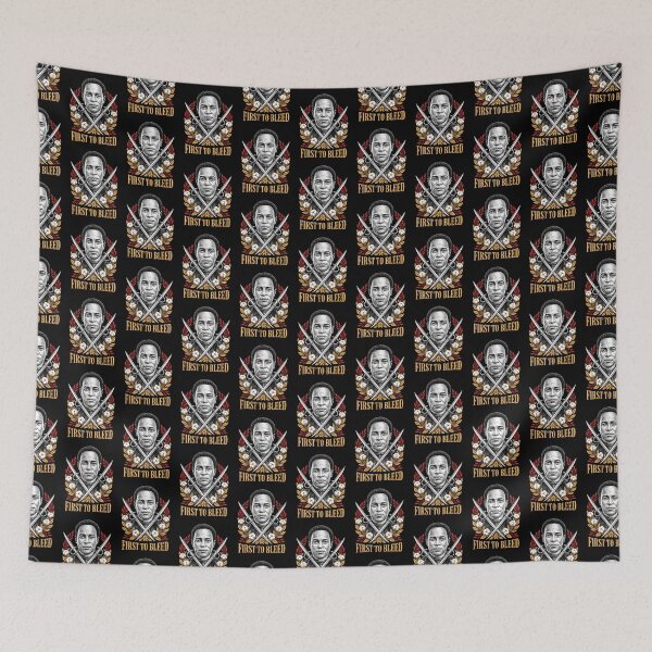 Item preview, First to Bleed Revolutionary Hero - Black History Month Tribute designed and sold by DarylWelsh2024.
