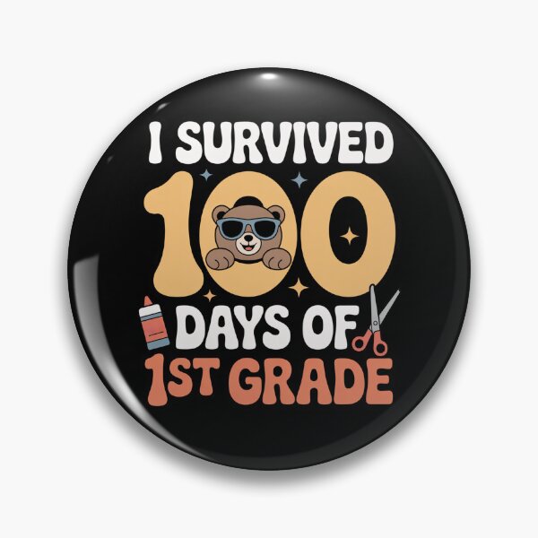 Item preview, I Survived 100 Days of 1st Grade - 100th Day of School designed and sold by ViralVector.