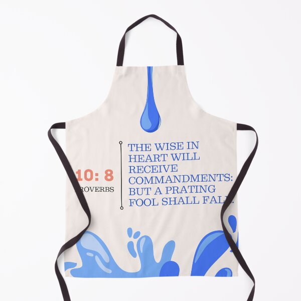 Item preview, Proverbs 10:8 designed and sold by Undonemadenew.
