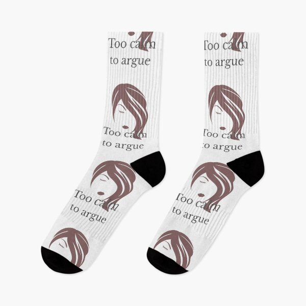 Item preview, Too calm to argue designed and sold by designsvetlana1.
