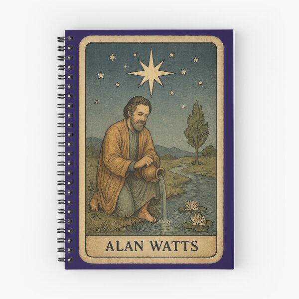 Item preview, Alan Watts Tarot - The Star Tarot Card Design designed and sold by Academugs.