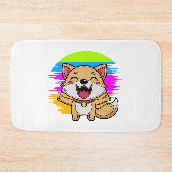 Item preview, Kawaii Puppy with Open Arms – Cute Design with Pastel Colored Background designed and sold by AstronautMerch.
